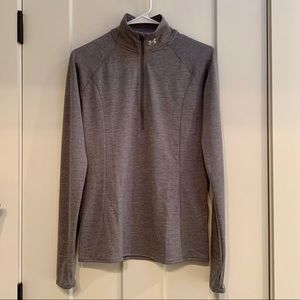 Quarter zip athletic pullover